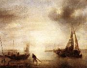 CAPELLE, Jan van de Calm df oil painting